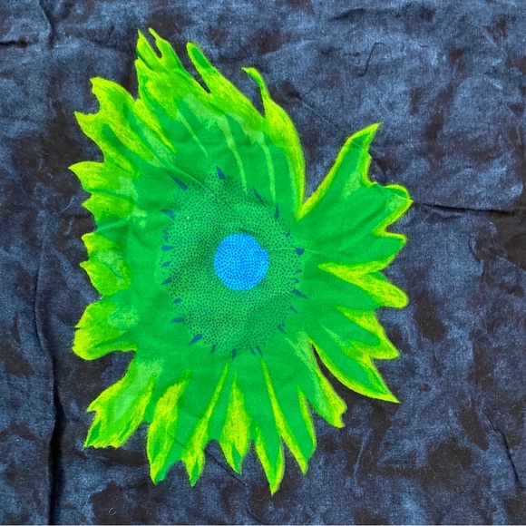 Koko Knot Made In USA Tropical Print Sarong Swimsuit Coverup OS - Picture 3 of 6